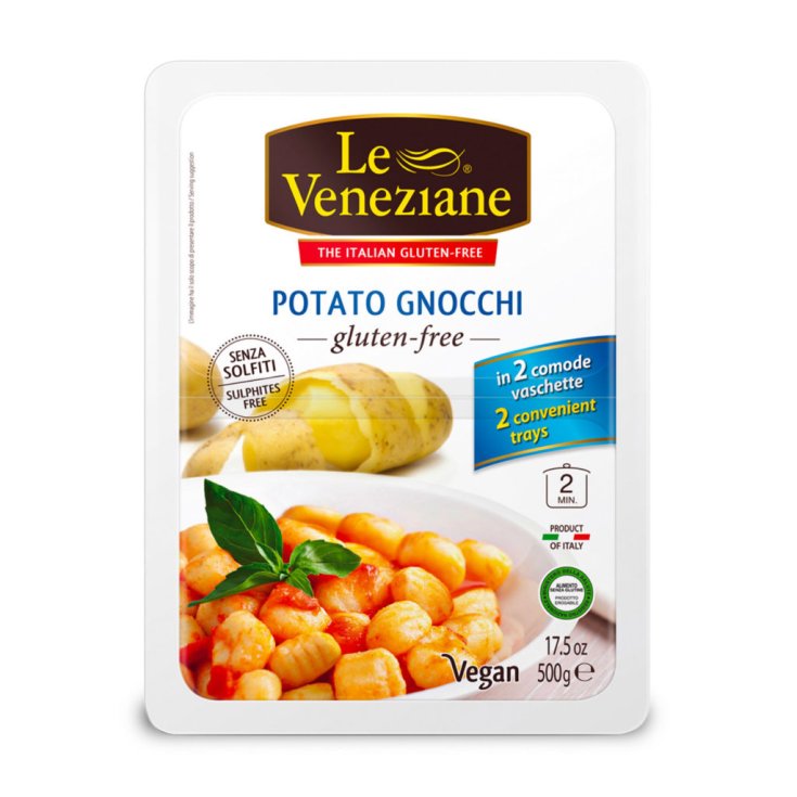 Le Veneziane Gnocchis de Pommes de Terre Pâtes Sans Gluten 500g
