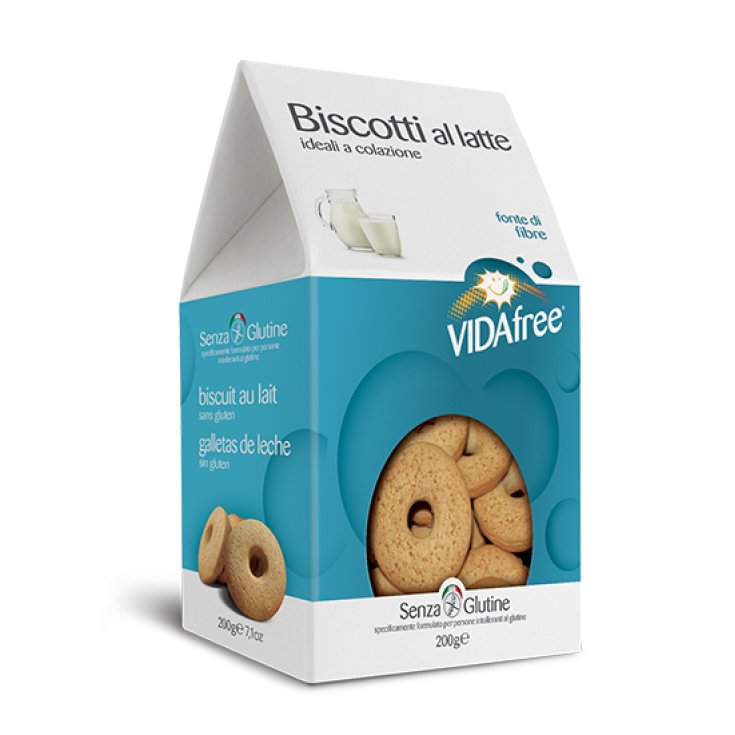 Vidafree Biscuits au Lait Sans Gluten 200g