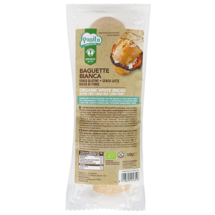 Panito Baguette Blanc Sans Gluten Probios 180g