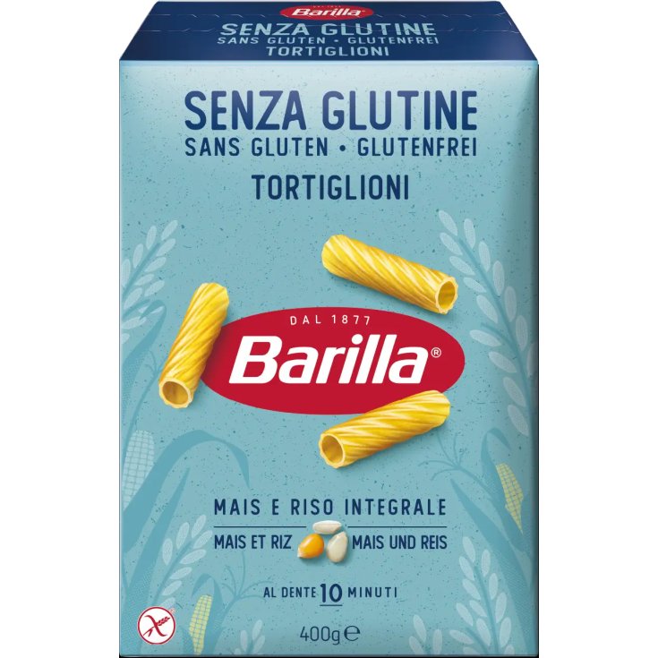 Barilla Tortiglioni Pâtes Sans Gluten 400g