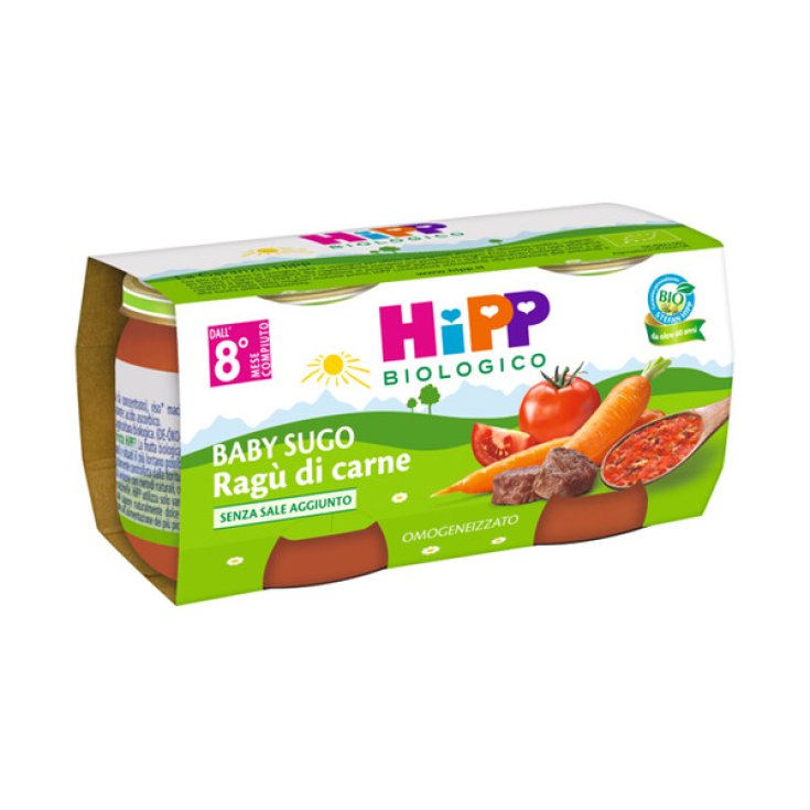 Baby HiPP Sauce Ragoût de Bœuf Bio 2x80g