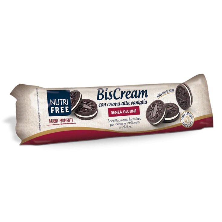 NutriFree Biscream Biscuits À La Crème De Vanille Sans Gluten 125g