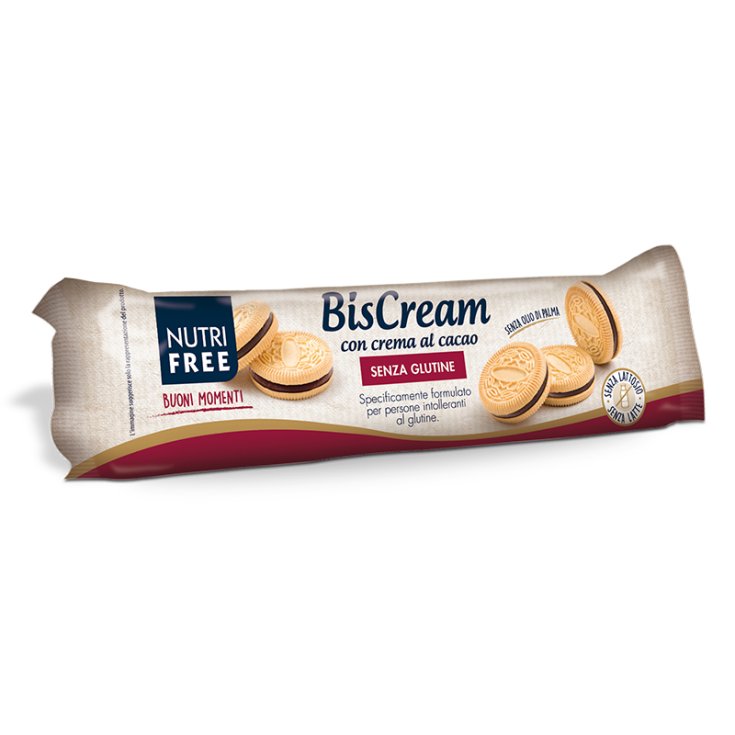 NutriFree Biscream à la Crème de Cacao Biscuits Sans Gluten 125g