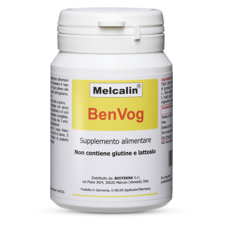 Bio Tekna Melcalin Benvog Complément Alimentaire 60 Gélules 72g