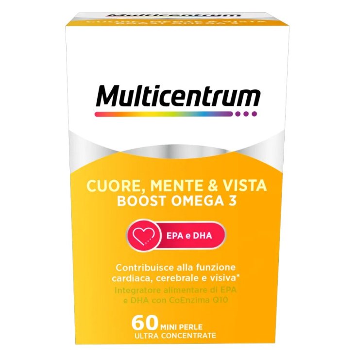 Multicentrum Mon Oméga3 Complément Alimentaire 60 Mini Perles