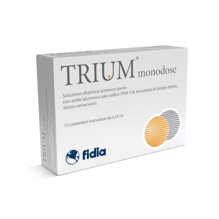 Trium Monodose Collyre 15 Flacons