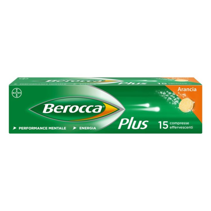Berocca® Plus Bayer 15 Comprimés Effervescents