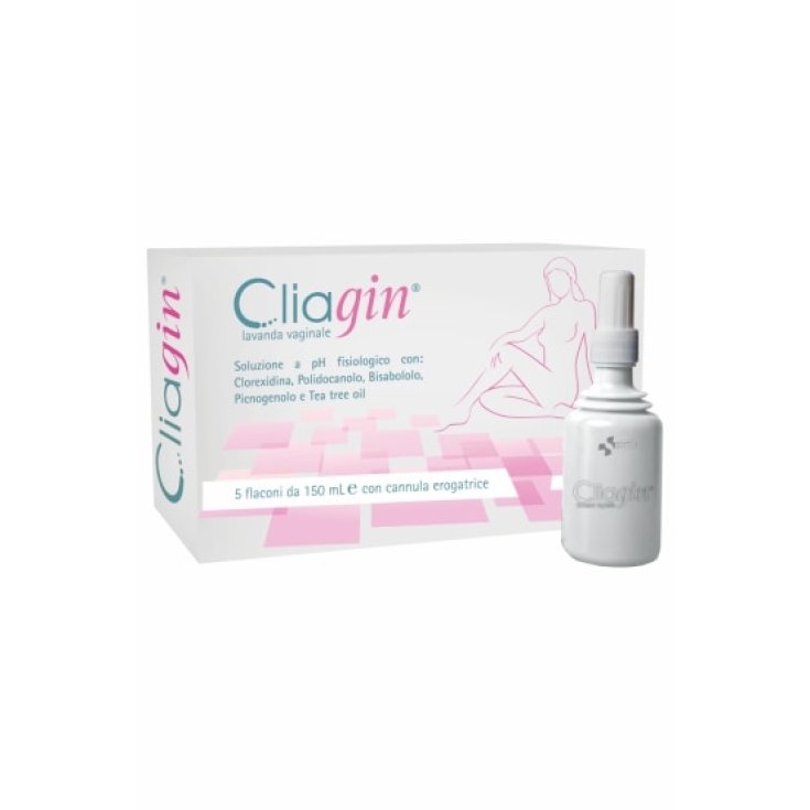 Cliagin Lavande Vaginale 150 ml 5 Pièces