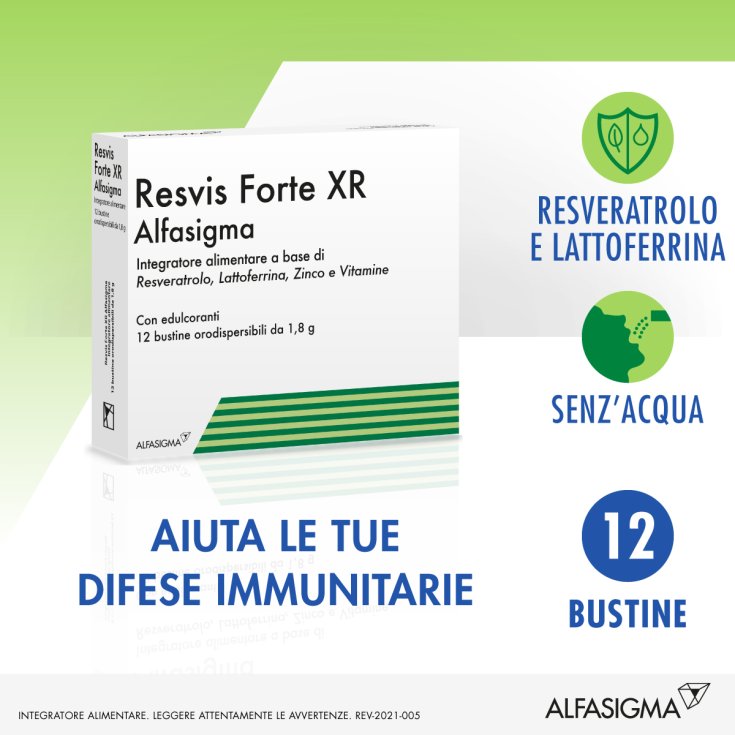 Resvis Forte XR Alfasigma 12 Sachets