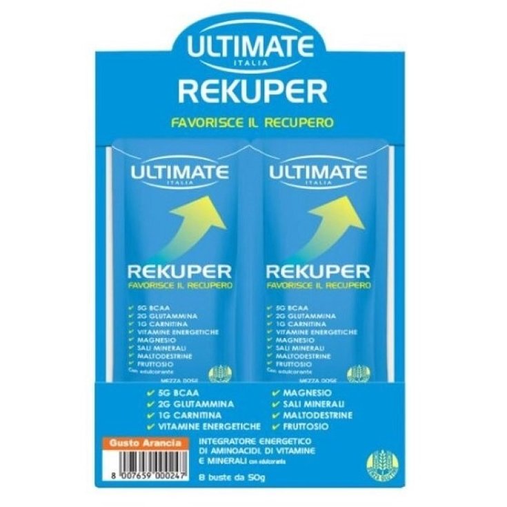 RECUPER Orange Ultimate Italie 8 Sachets de 50g