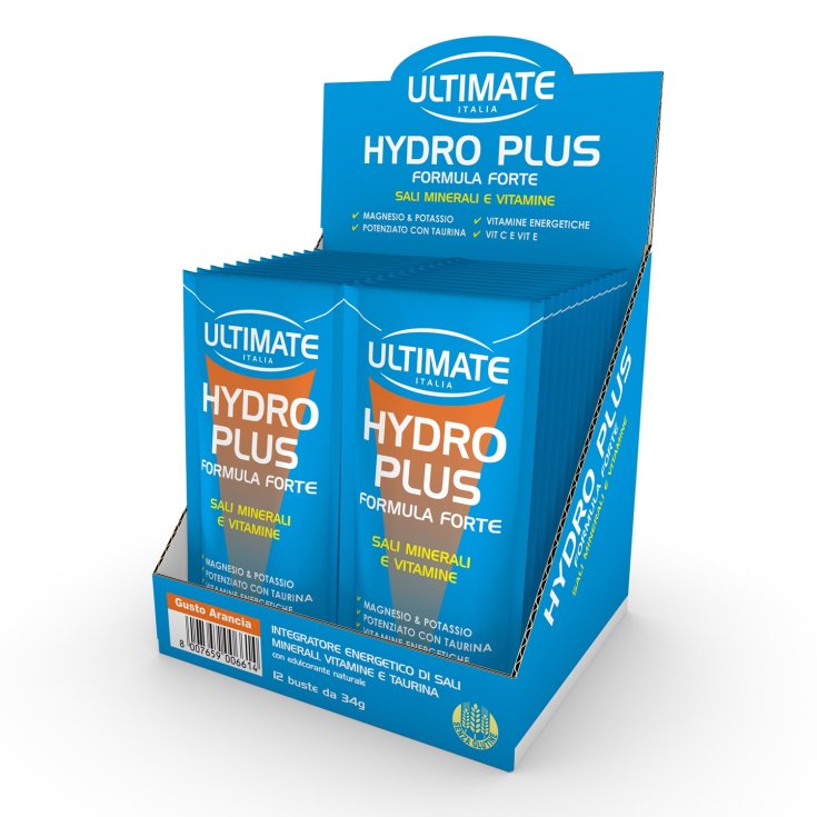 Ultimate Hydro Plus 12 Sachets Goût Orange