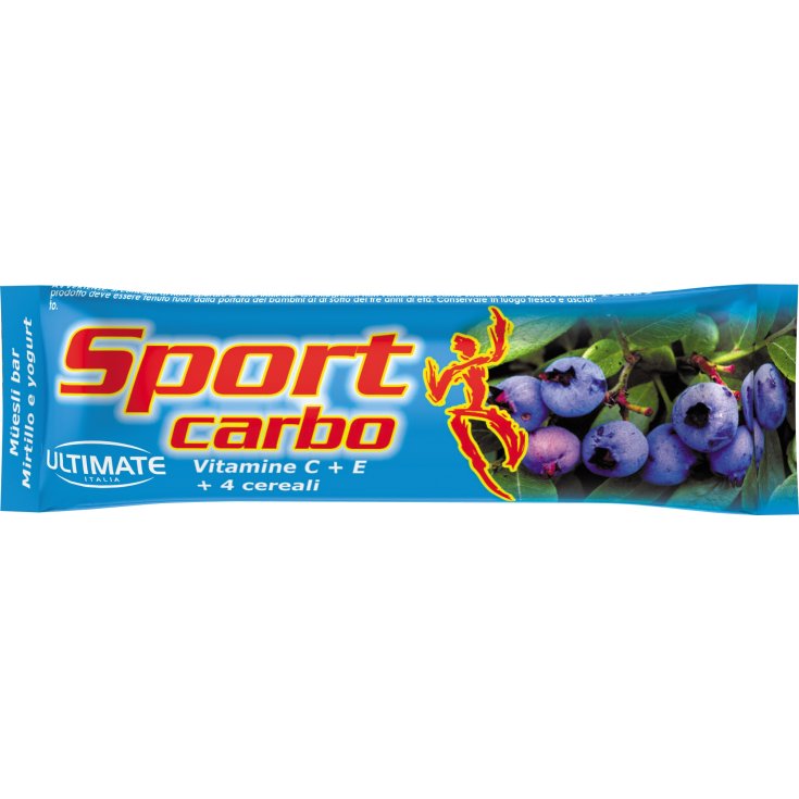 Ultimate Sport Carbo Muesli Bar Myrtille et Yaourt 25g