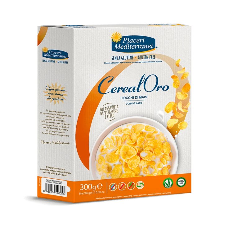 Piaceri Mediterranei CerealOro Corn Flakes Sans Gluten 300g