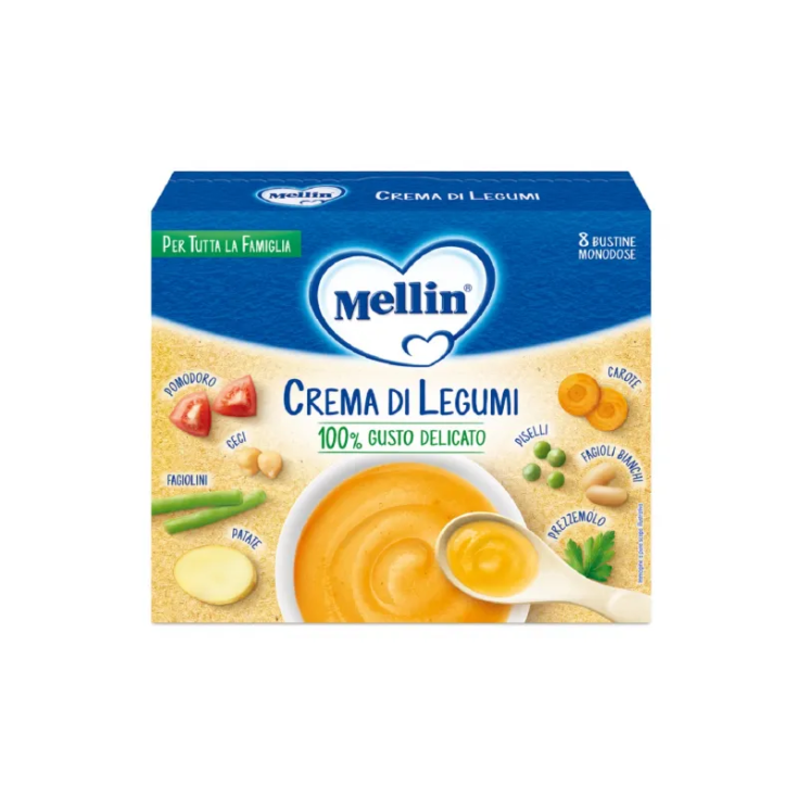 Mellin Crème de Légumineuses 8 Sachets Unidoses