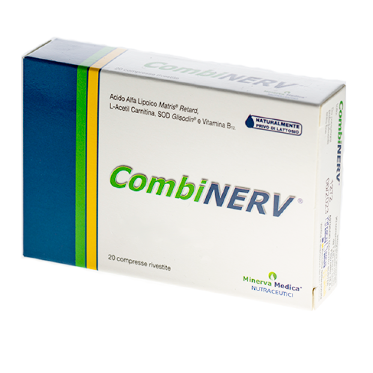 Minerva Medica CombiNerv Complément Alimentaire 20 Comprimés