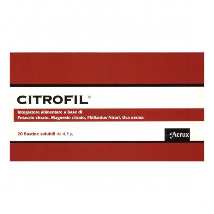 Citrofil 20 Sachets De 4,5g