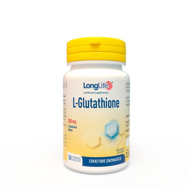 L-Glutathion 50mg LongLife 30 Comprimés Enrobés