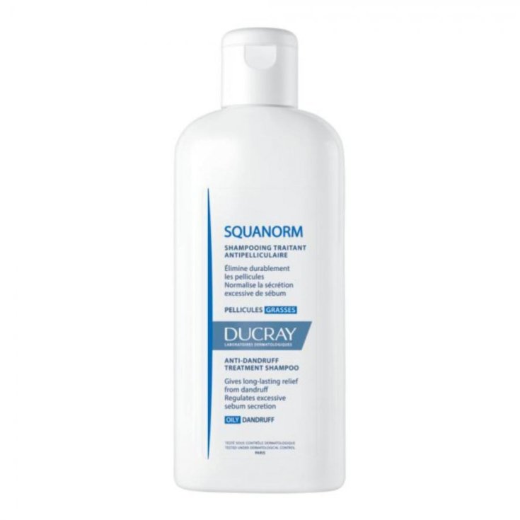 Ducray Squanorm Shampoing Pellicules Grasses 200 ml