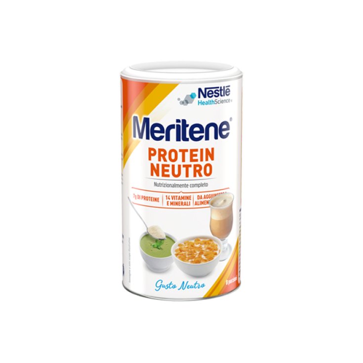 Nestlé Health Science Meritene Strength and Vitality Supplément de protéines en poudre neutre Vitamines et minéraux 270 g