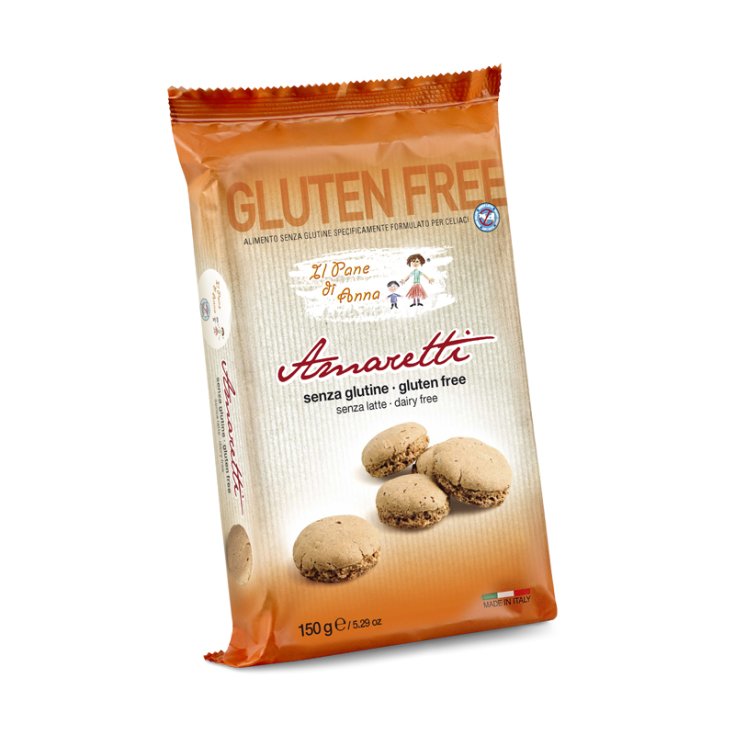 Il Pane Di Anna Amaretti Sans Gluten Et Sans Lait 150g