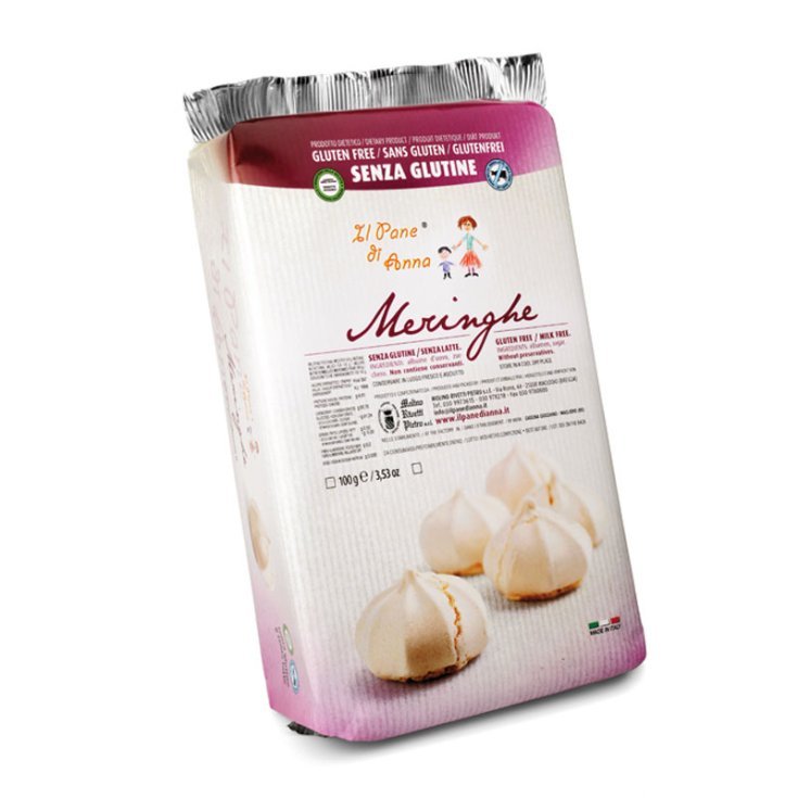 Il Pane Di Anna Meringues Sans Gluten Sans Lait 100g