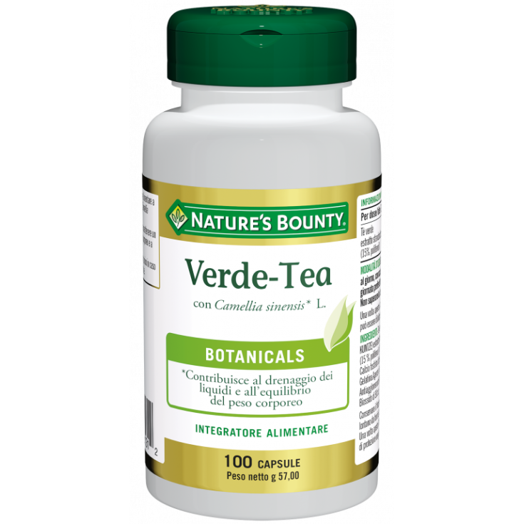 Verde-Tea Complément Alimentaire 100 Gélules