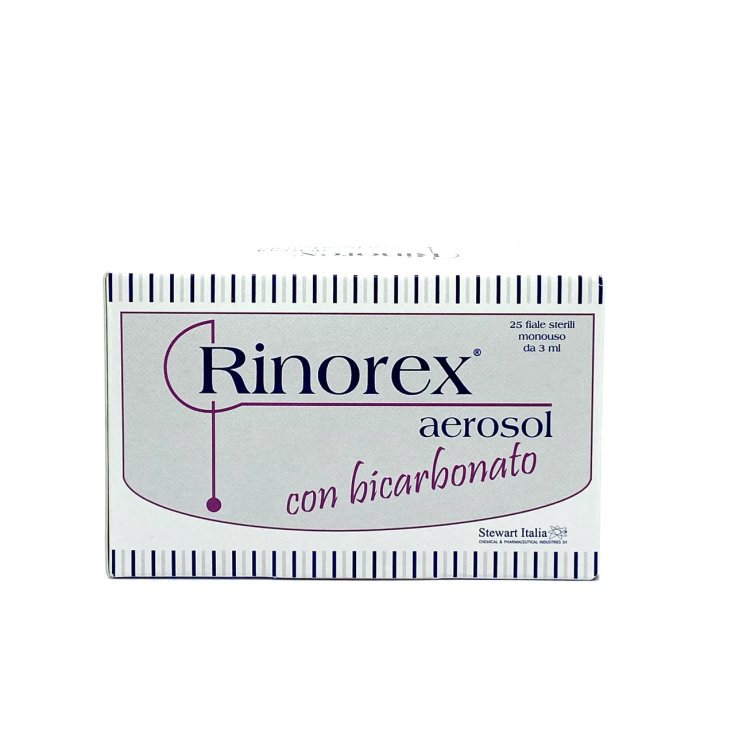 Rinorex Aérosol Bicarbonate 25 Flacon 3ml