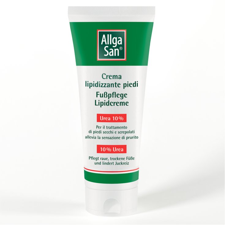 AllgaSan Crème Lipidique Pieds Urée 10% 100 ml