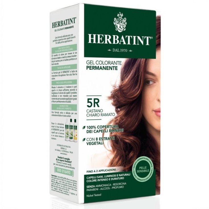 Herbatint Coloration Naturelle Nuance 5r Châtain Clair Auburn 135ml
