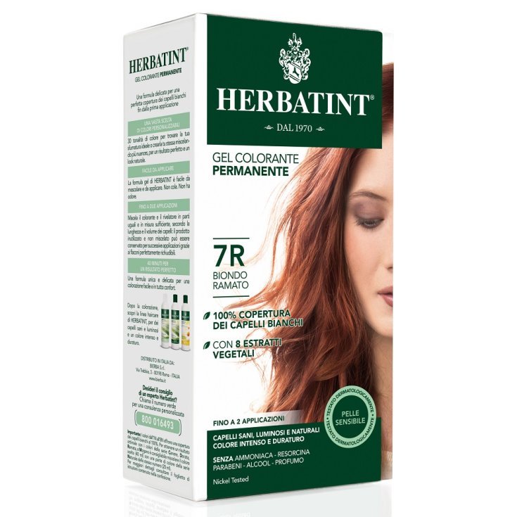 Herbatint Natural Color Nuance 7r Blond Auburn 135ml