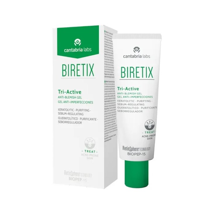 BiRetix Ultra Gel Exfoliant Hydratant Apaisant Peaux Sensibles à Tendance Acné 50 ml