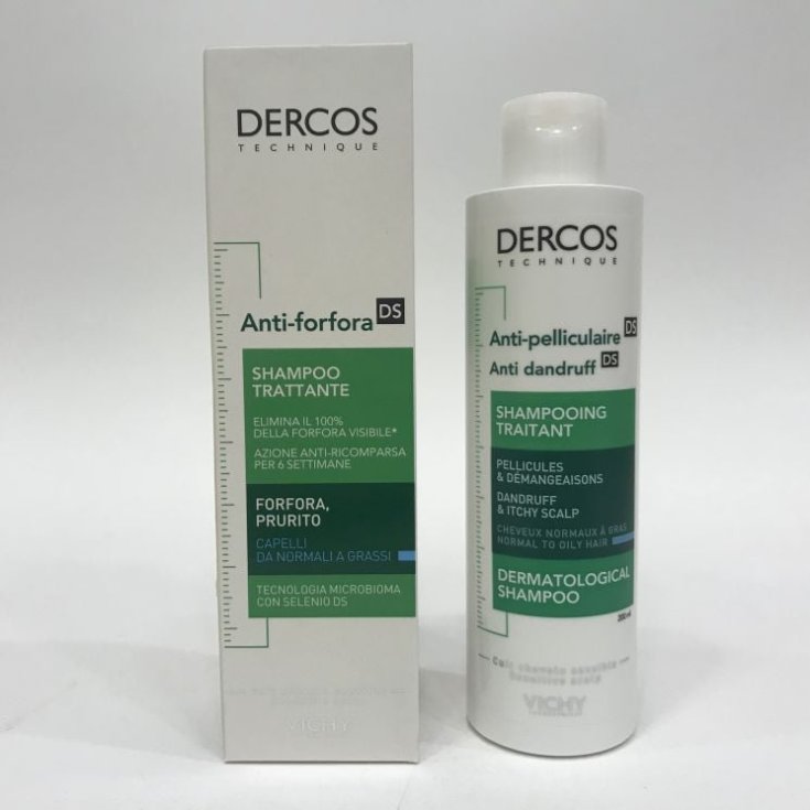 Dercos Technique Vichy Antipelliculaire Cheveux Normaux à Gras 200 ml