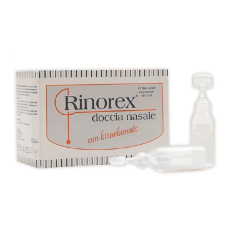 Rinorex Douche Bicarbonate 15 Flacon 5ml