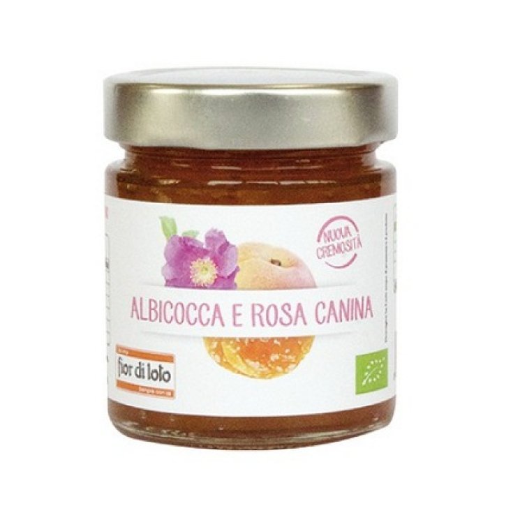 Fior Di Loto Compote Abricot Et Rose Musquée Sans Gluten 250g