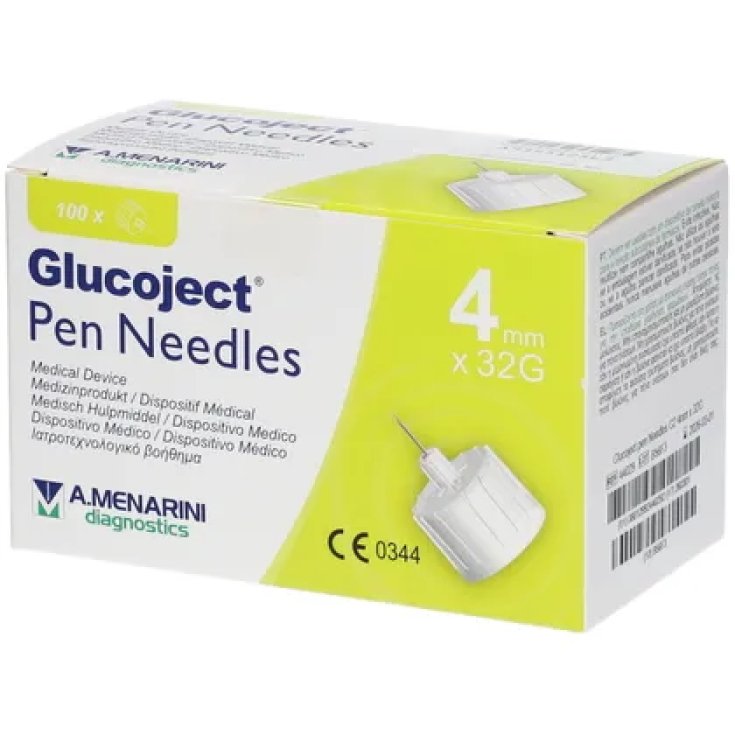 Menarini Glucoject Pen Aiguilles 4mm G32
