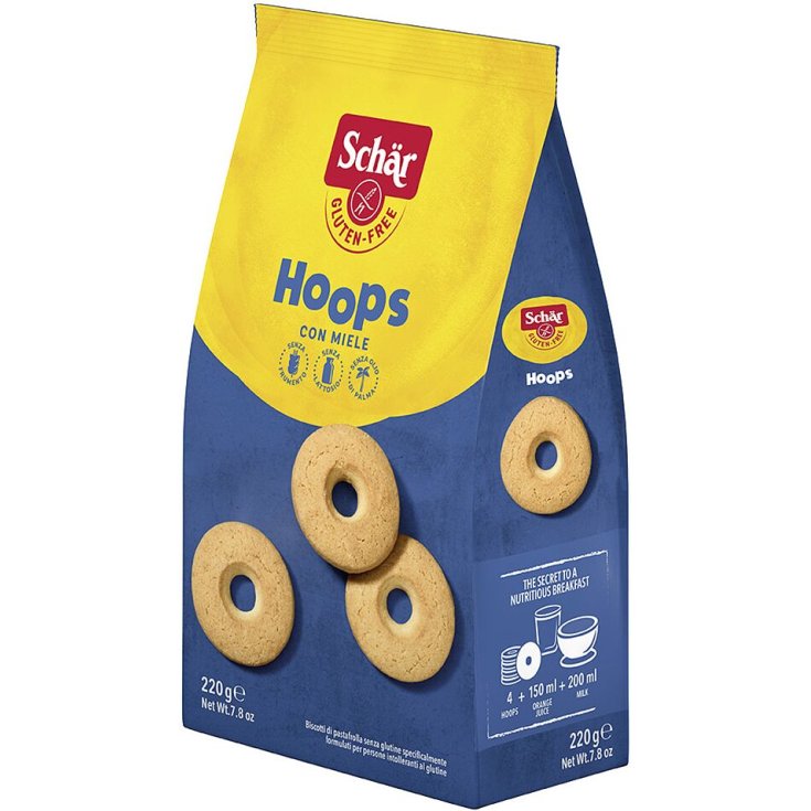 Schar Hoops Biscuits Sans Gluten 220g