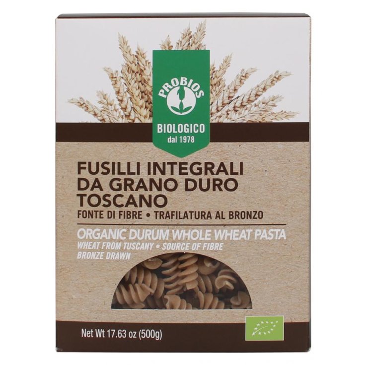 Pâtes Fusilli Blé Complet Bio Probios 500g