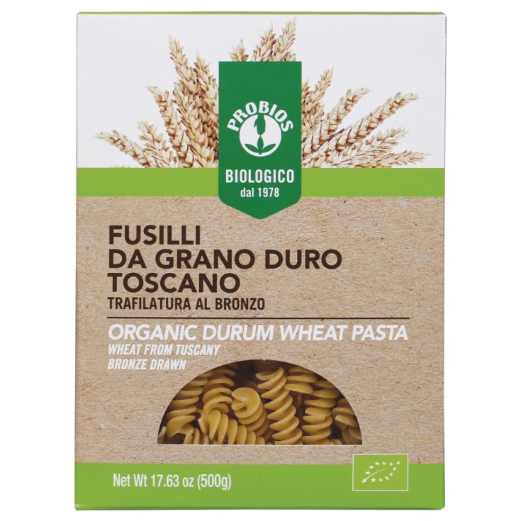 Pâtes Blanches Fusilli Probios 500g