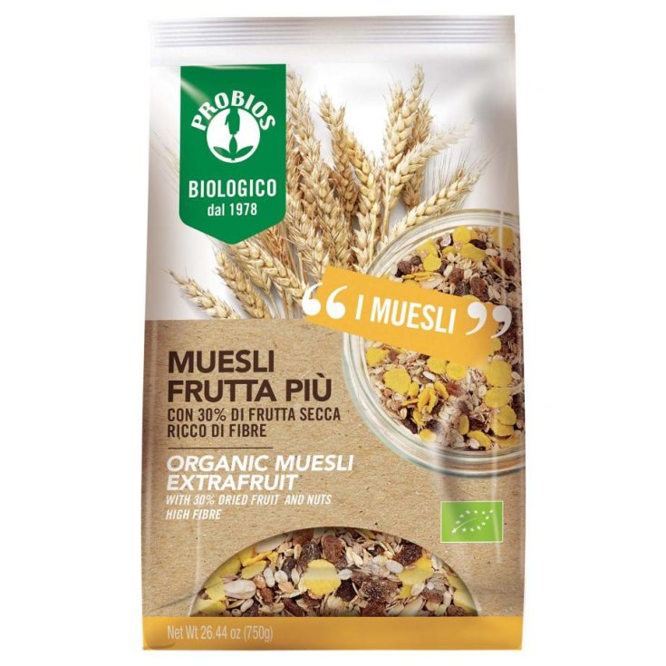 Easy To Go Muesli Fruit Plus Bio Probios 750g