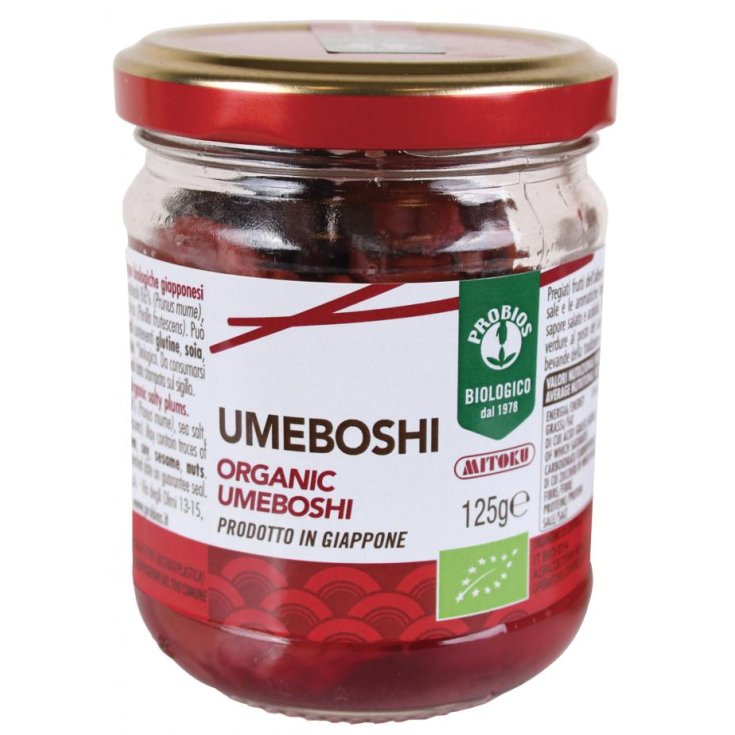 Mitoku Prunes Umeboshi Probios 125g