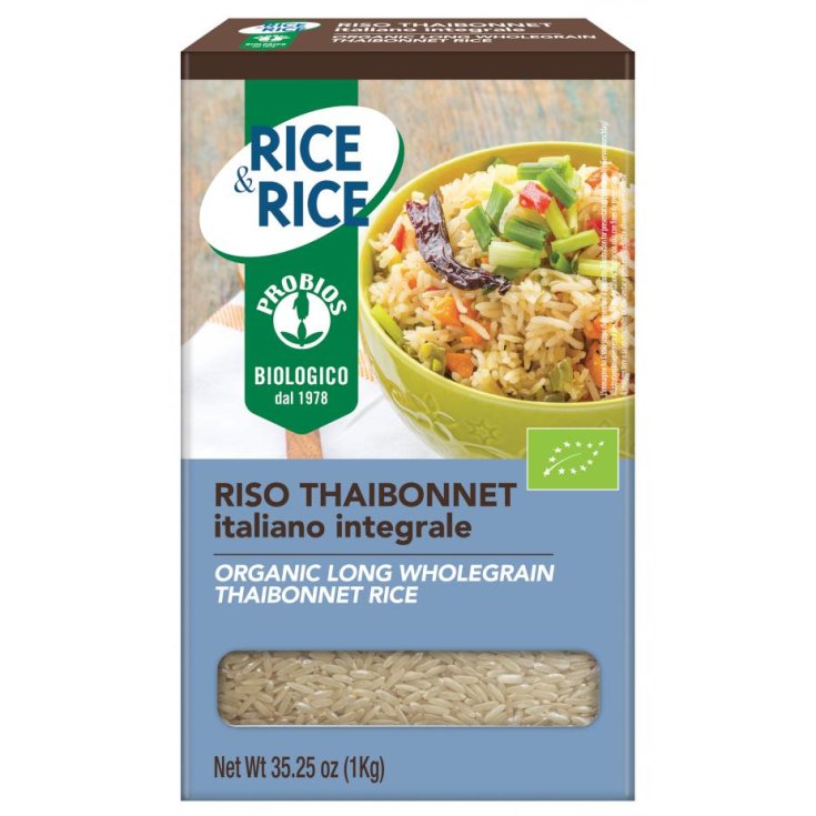 Rice & Rice Thaibonnet Riz Complet Probios 1kg