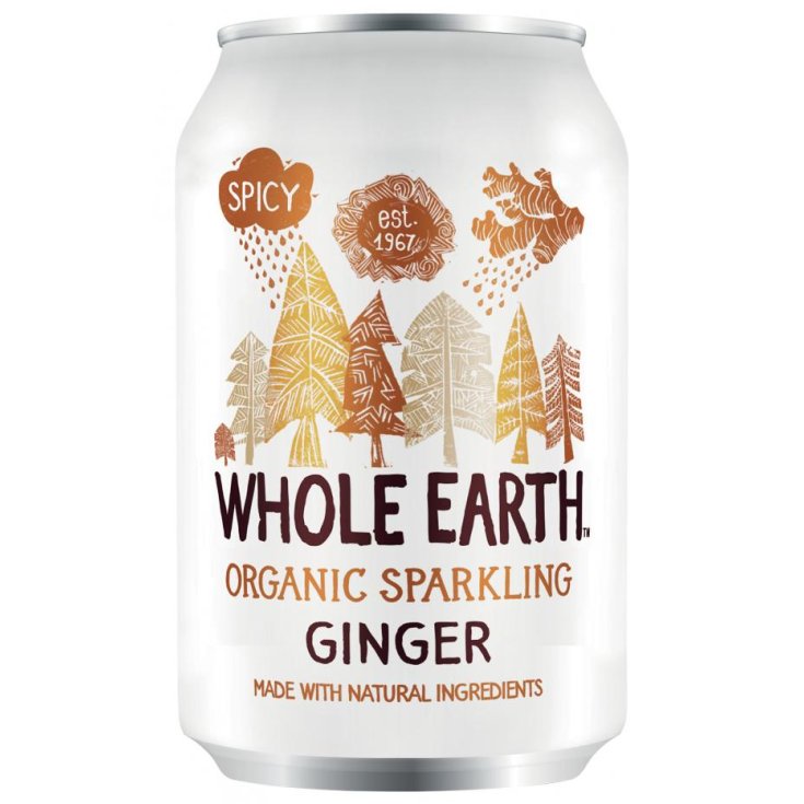 Whole Earth Bio Gingembre Probios Sans Sucre 330ml