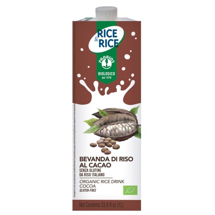 Rice & Rice Probios Boisson de riz au cacao 1l