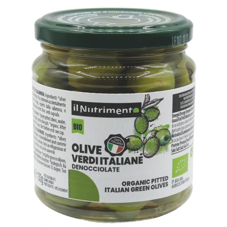 Il Nutrimento Olives Vertes En Saumure Probios 280g