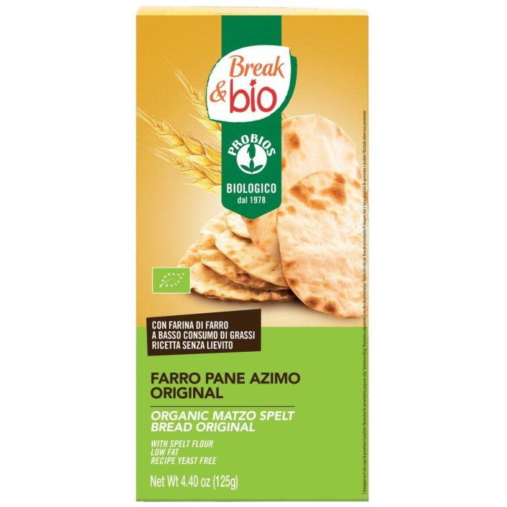 Break & Bio Azimo Pain d'Epeautre Original Probios 125g