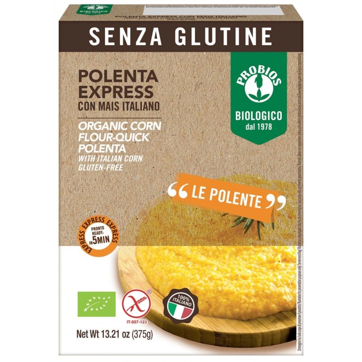 Viva Mais Polenta Express Sans Gluten Probios 375g