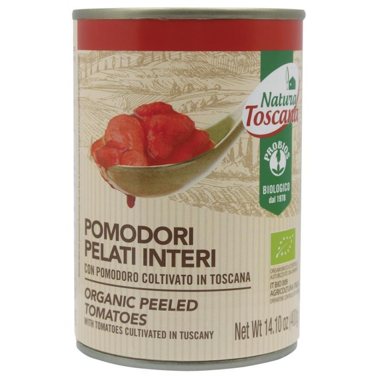 Natura Toscana Tomates Entières Pelées En Boîte Probios 400g