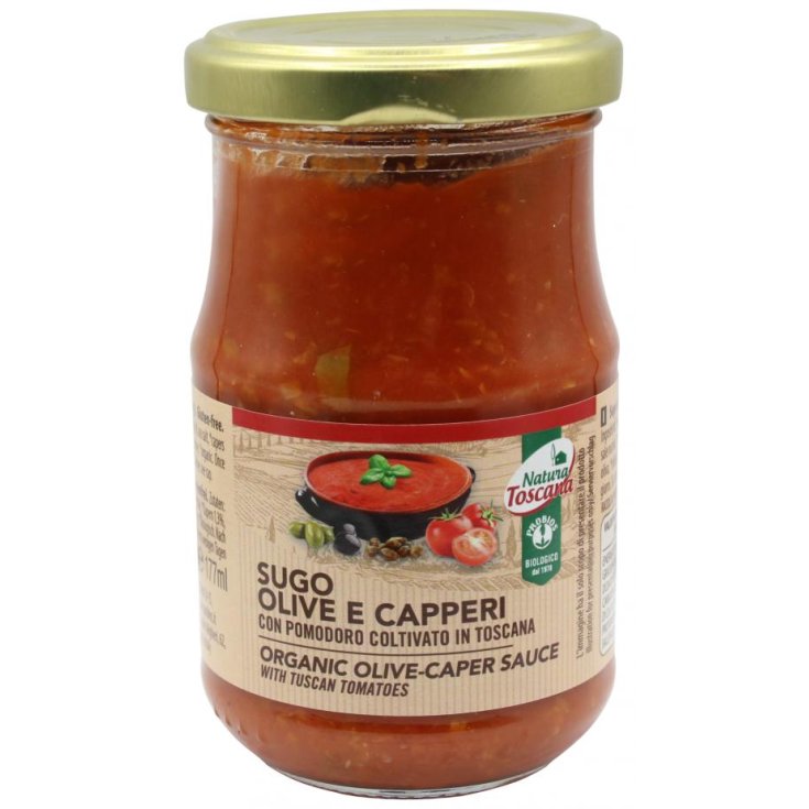 Natura Toscana Sauce Olives Et Câpres Probios 180g