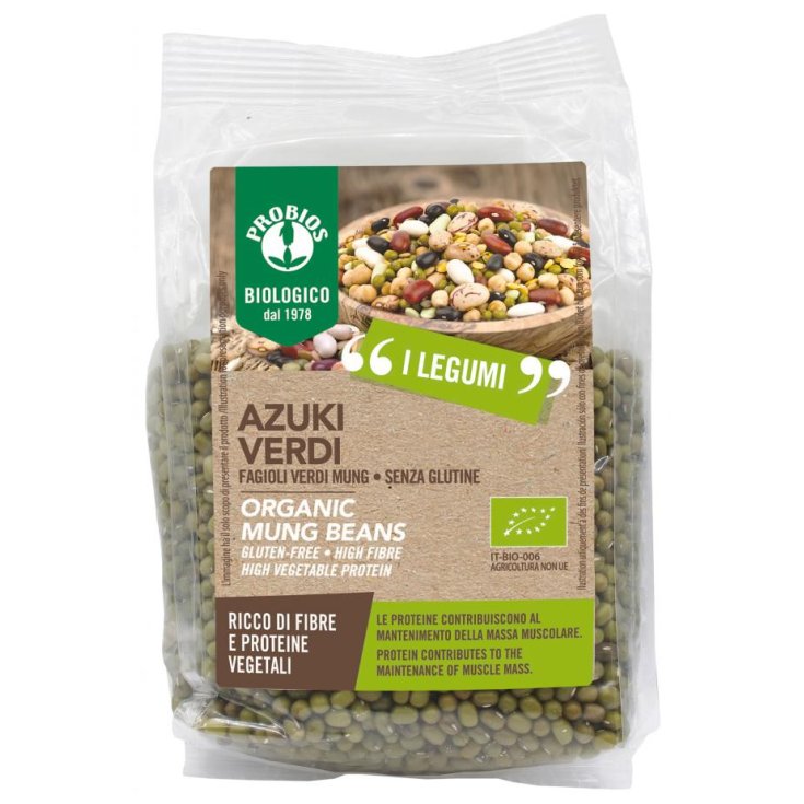 Azuki Légumineuses Vertes Probios 400g