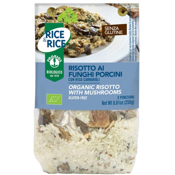 Riz & Riz Risotto Aux Cèpes Au Miso Probios 250g